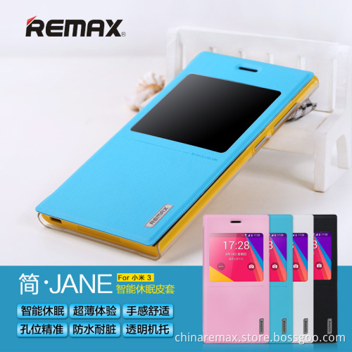 Remax Jane Series Leather Case for Mi 3